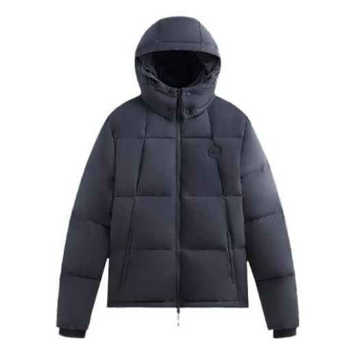 Пухо яке KITH KITH Midi Puffer Jacket Синьо | KHM010393-402