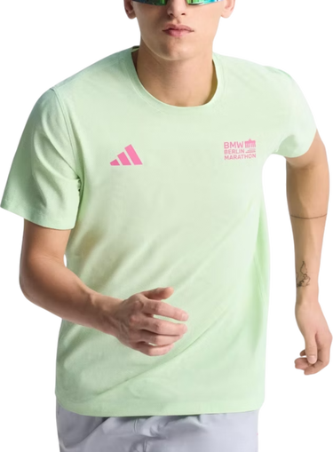 Тениска adidas Originals Adidas BMW Berlin Marathon 2025 T-Shirt Зелено | jz6361, 0