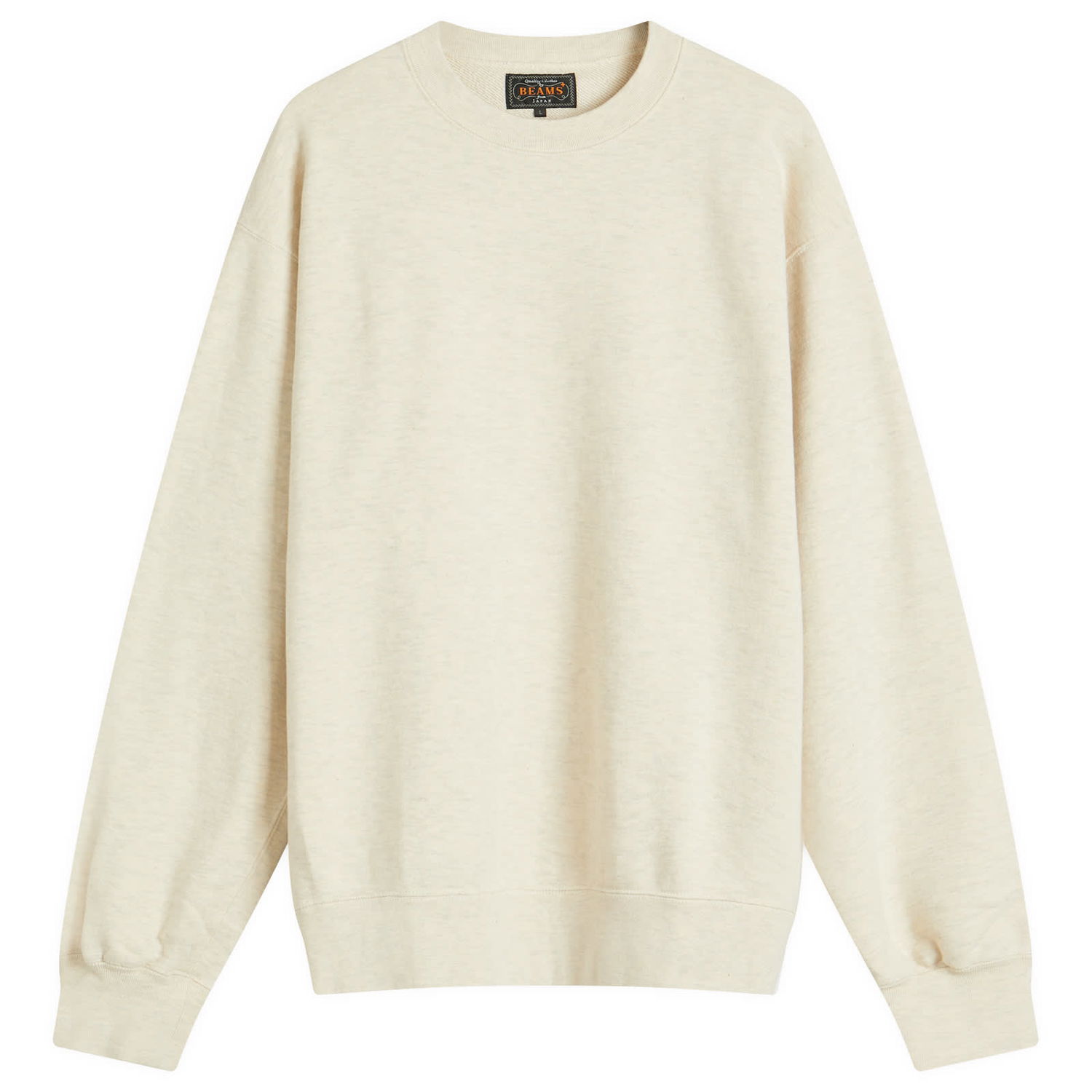 Пуловер BEAMS Beams Plus Crew Sweatshirt, Size Large Бежово | 3813-0191-103-09, 1