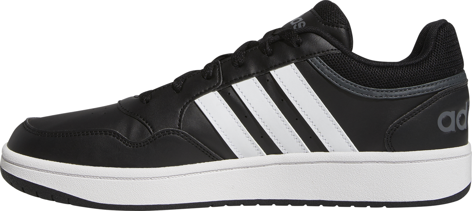 Кецове и обувки adidas Performance adidas Hoops 3.0 Low Black White Stripes Черно | GY5432, 1