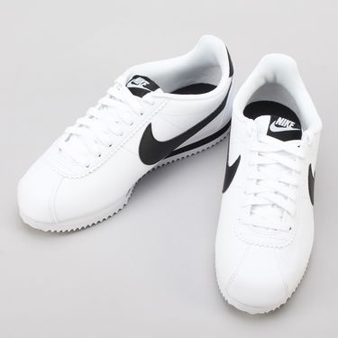 Кецове и обувки Nike WMNS Classic Cortez Leather Бяло | 807471-101, 2