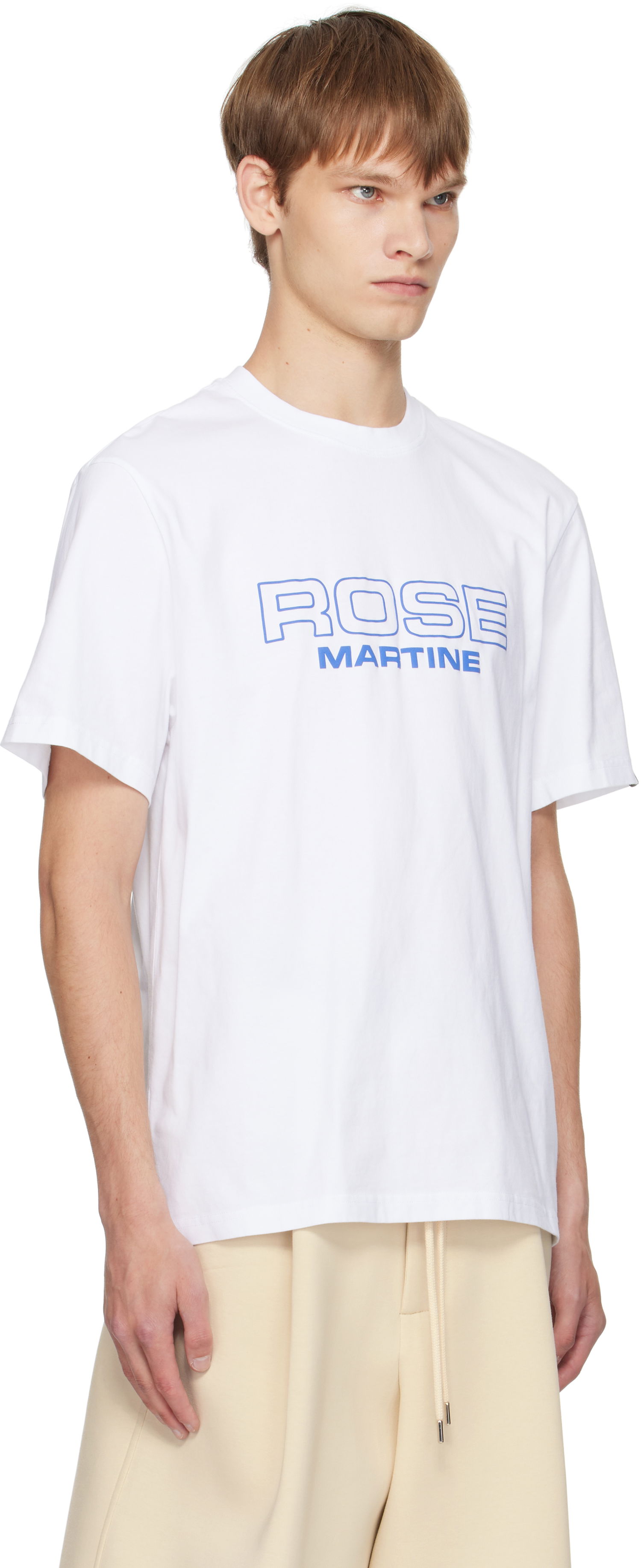 Тениска Martine Rose Martine Rose Classic T-Shirt Бяло | 603JE01000CW, 1