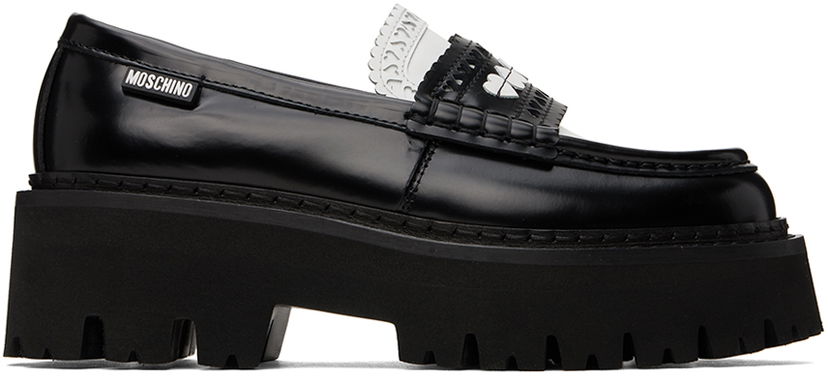 Облекло Moschino Moschino Platform Loafers Черно | MA10166G1L MJ1 00A