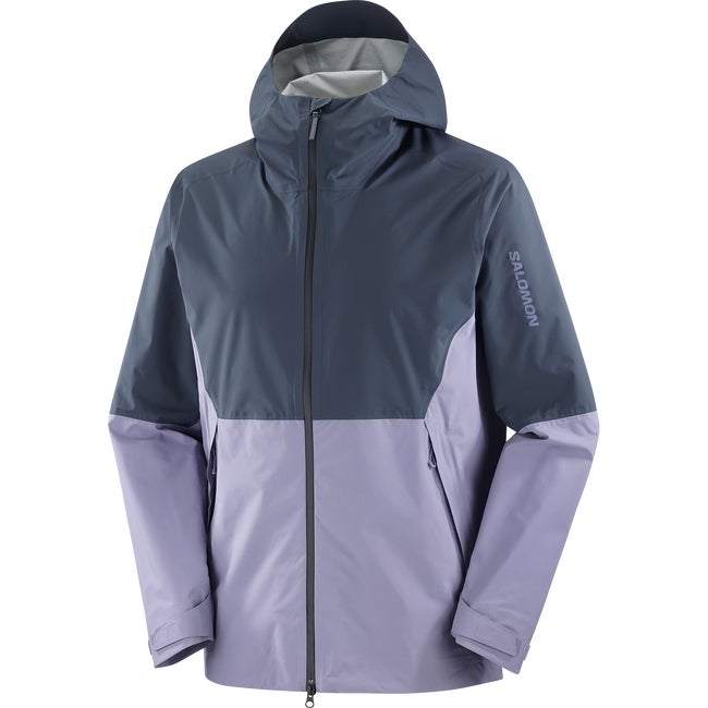 Ветровка Salomon Outerpath 2.5L Rain Jacket Лилаво | LC2473300, 1