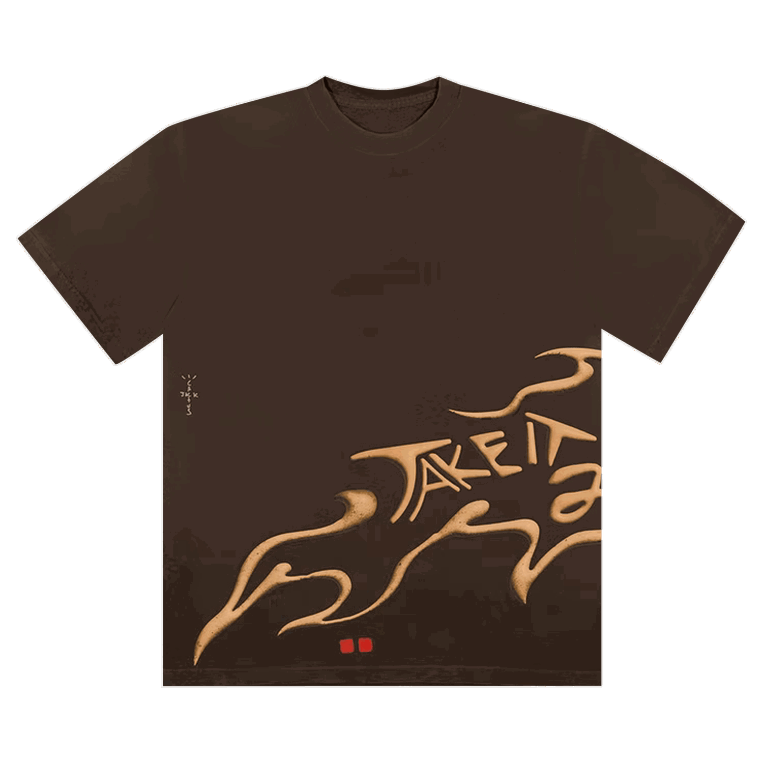 Тениска Cactus Jack by Travis Scott 2 The Max Tee Кафяво | CJAM SS01 BROW, 0