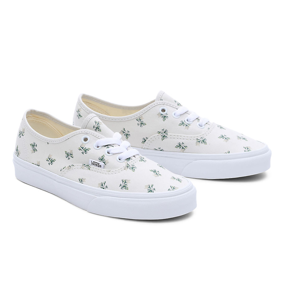 Кецове и обувки Vans Chaussures Floral Authentic Бяло | VN0009PVBUH, 0