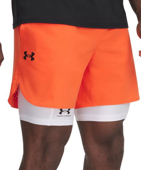 Къси панталони Under Armour Vanish Elite 2-in-1 Training Shorts Оранжево
 | 1376782-847