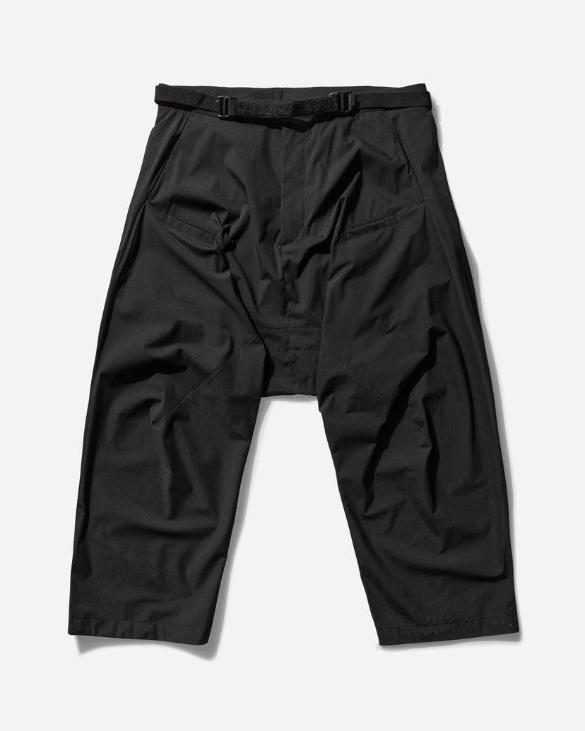 Карго панталони Acronym Ultrawide Drawcord Nylon Trousers Черно | P30BL-E 1