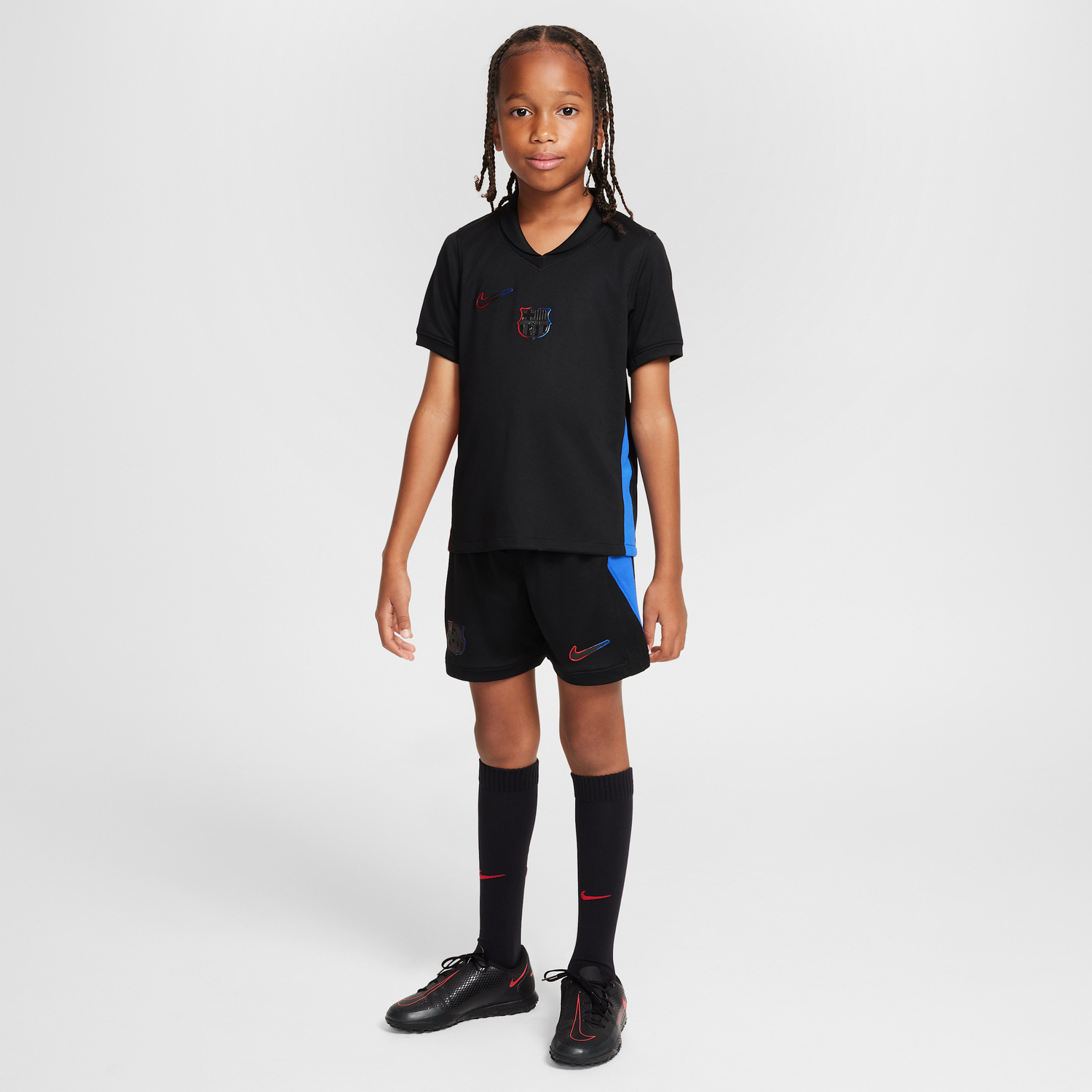 Къси панталони Nike FC Barcelona Stadium 2024/25 Kit Set Черно | FN9232-010, 1