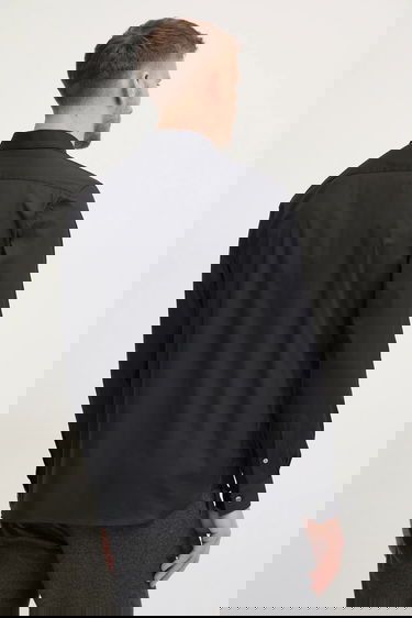 Риза Lacoste Lacoste Slim Fit Shirt with Classic Collar Черно | CH5253, 2