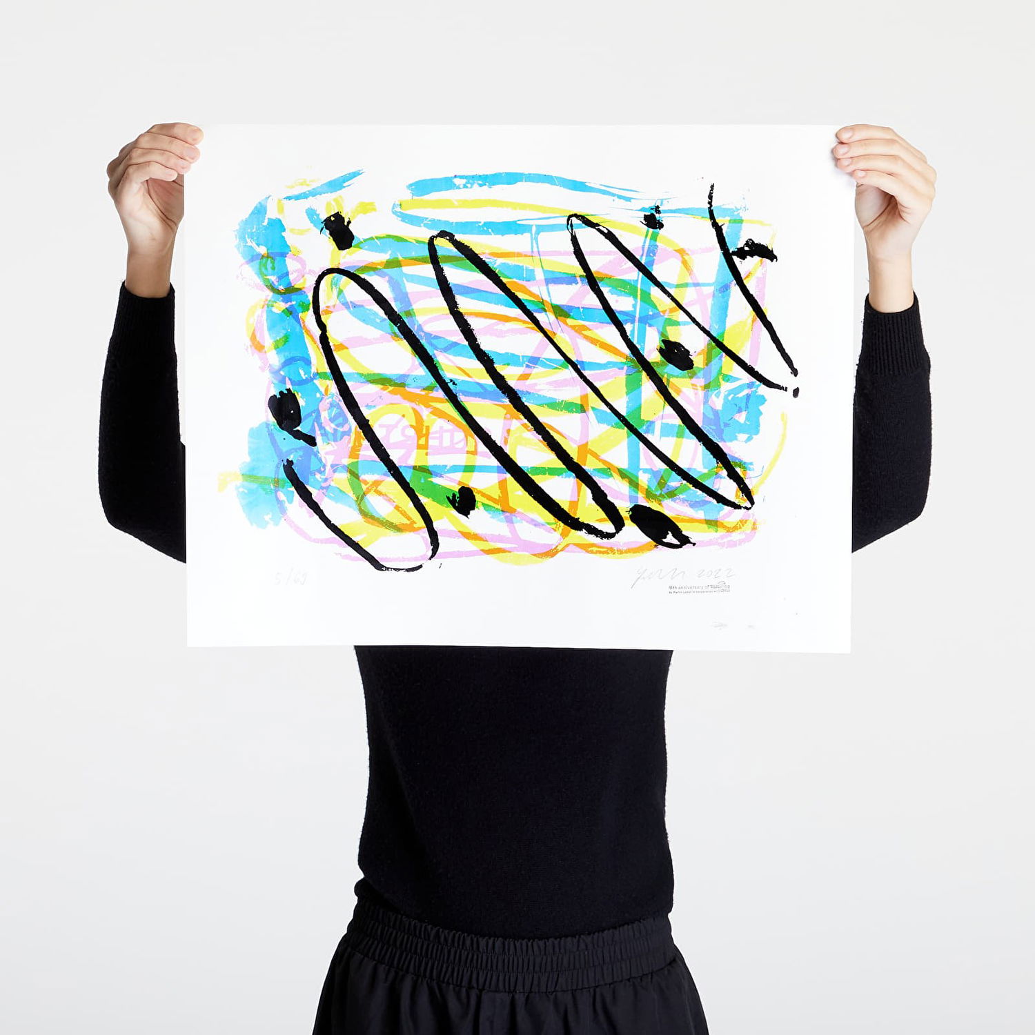 Аксесоари Footshop FTSHP 11th anniversary x Martin Lukáč Print 2 Многоцветен | FTSHP_235, 0
