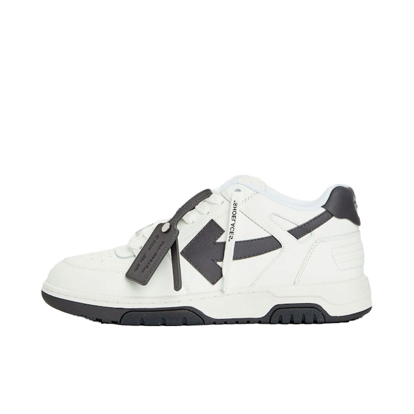 Кецове и обувки Off-White Out Of Office OOO Low Tops White Dark Grey Бяло | OMIA189S23LEA0010107
