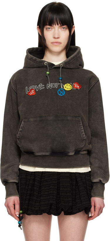 Суитчър Andersson Bell Andersson Bell Dyed 'Love' Hoodie Сиво | atb1253u, 0