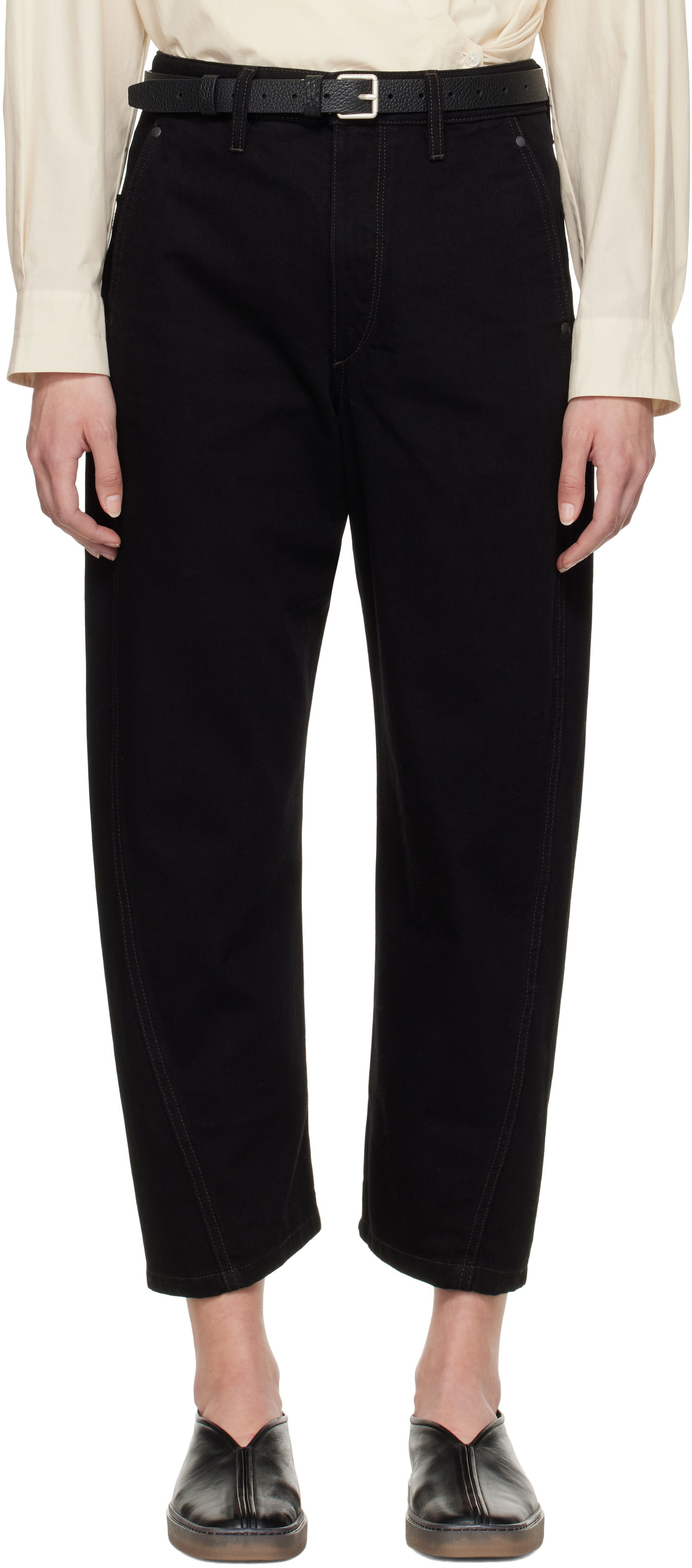 Дънки LEMAIRE Lemaire Twisted Jeans Черно | PA1051 LD1031, 0