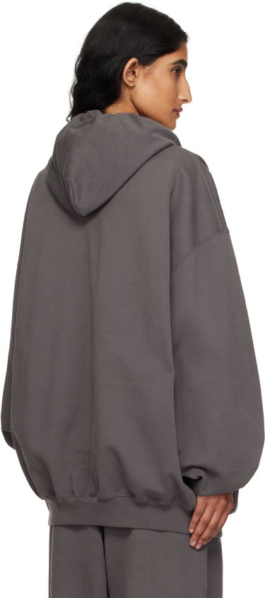 Суитчър VETEMENTS Vetements Oversized Zip-Up Hoodie Сиво | UH76ZU160M, 2