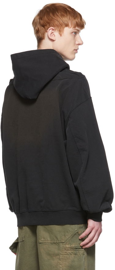 Суитчър We11done We11done Cotton Hoodie Черно | WD-TH1-22-509-U-BK, 2
