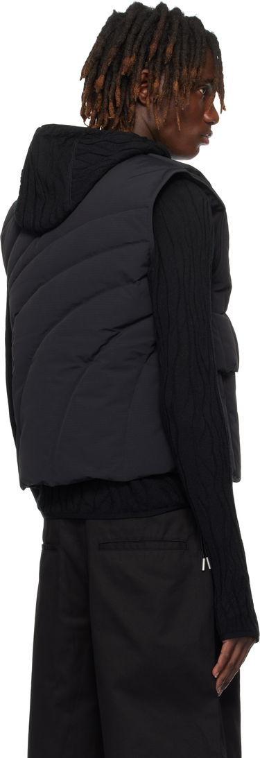 Жилетка HELIOT EMIL HELIOT EMIL Layered Down Vest Черно | PRESS25_M_03_003_BLK01_CO, 2