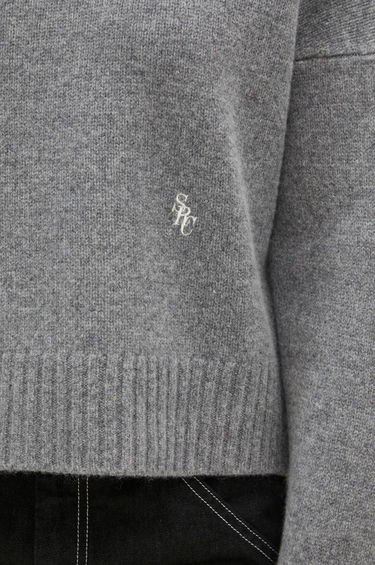 Пуловер Sporty & Rich Sporty & Rich SRC Wool Turtleneck Sweater Сиво | WS064512302GY03, 3