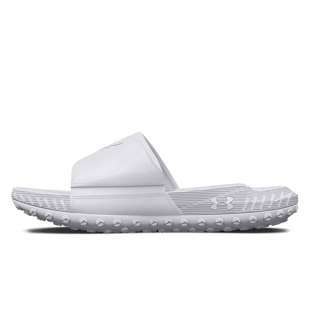 Кецове и обувки Under Armour Project Rock 3 Recharged Slides Бяло | 3026034-100, 1