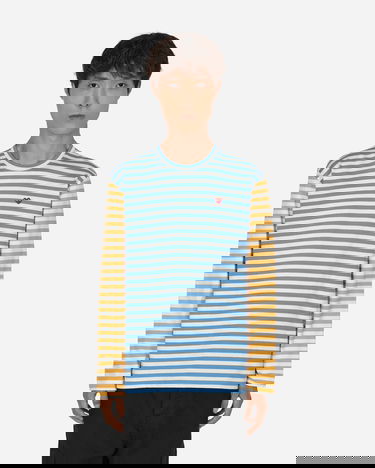 Тениска Comme des Garçons PLAY Bi-Color Striped T-Shirt Многоцветен | P1T318 1, 1