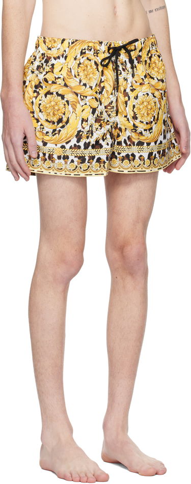 Бански Versace Wild Barocco Swim Shorts Жълто | 1016217_1A12308, 1