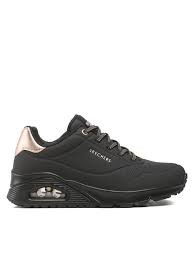 Кецове и обувки Skechers Uno Черно | 155196-BBK, 0