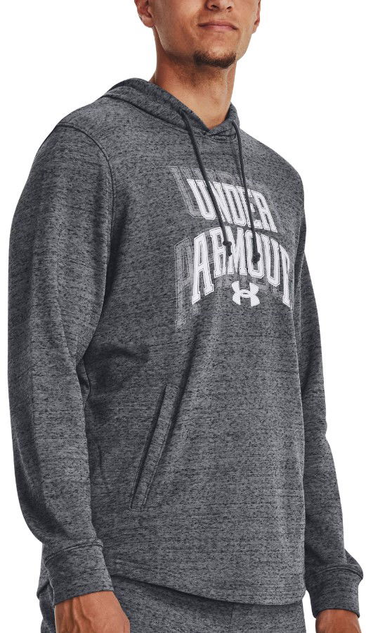 Суитчър Under Armour Rival Terry Graphic Hoodie Сиво | 1379766-012, 0