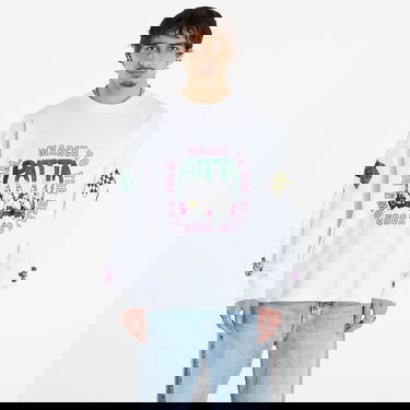 Тениска Patta Patta Own Your Own Mind Graphic Long Sleeve T-Shirt Бяло | POC-AW25-1000-299-0007-002, 0