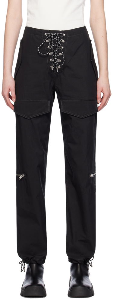 Карго панталони Dion Lee Lace-Up Hiking Trousers Черно | C2178PS24, 0