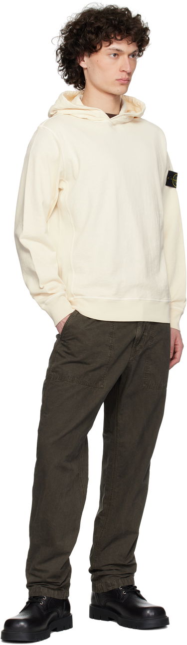 Суитчър Stone Island Stone Island Malfilé Fleece Hoodie Бежово | K1S15 6100037 S0060, 4