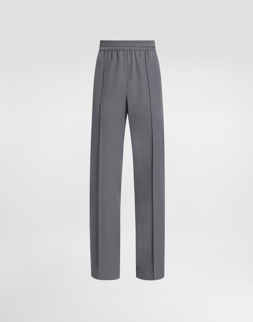 Панталони Dolce & Gabbana Dolce & Gabbana Wool Gabardine Trousers Сиво | FTC6ZTFU2OWN0496