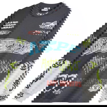 Тениска AAPE by A Bathing Ape AAPE AOP Racing Graphic Long Sleeve T-Shirt Сиво | AAPLTM1572XXNGYD, 0