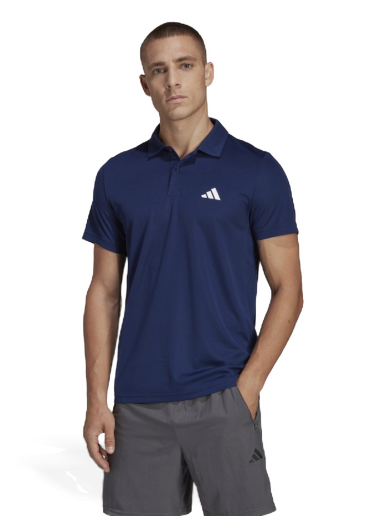 Поло тениска adidas Performance Essentials Training Polo Тъмно синьо | IB8104