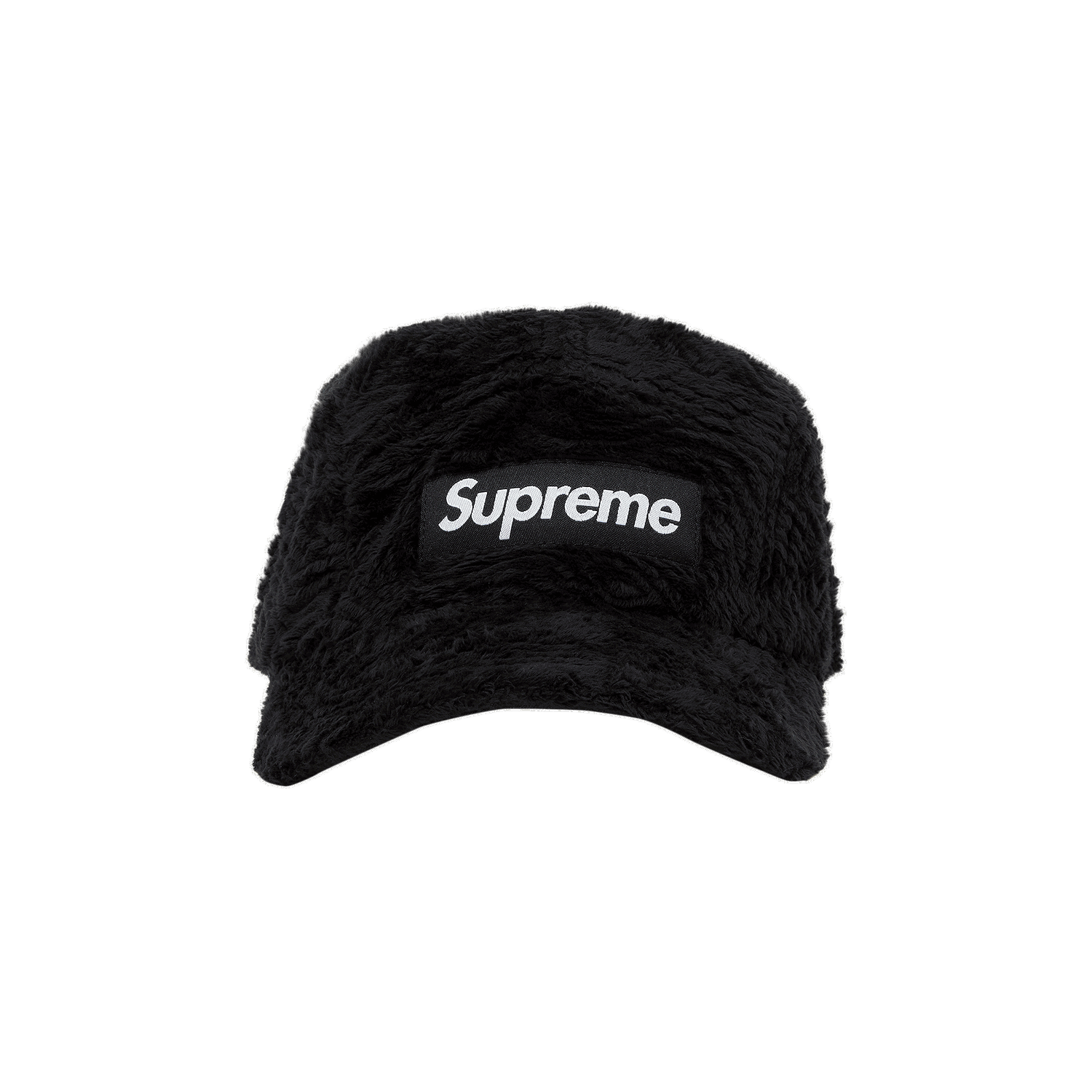 Шапка с козирка Supreme Swirl Fleece Camp Cap Черно | FW22H80 BLACK, 0
