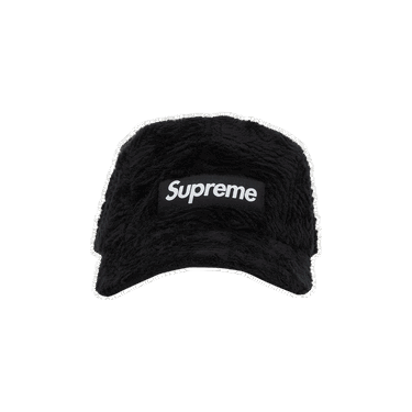 Шапка с козирка Supreme Swirl Fleece Camp Cap Черно | FW22H80 BLACK, 0