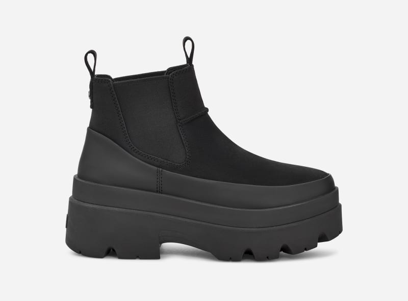 Кецове и обувки UGG Brisbane Chelsea Boot Черно | 1143842-BLK, 0