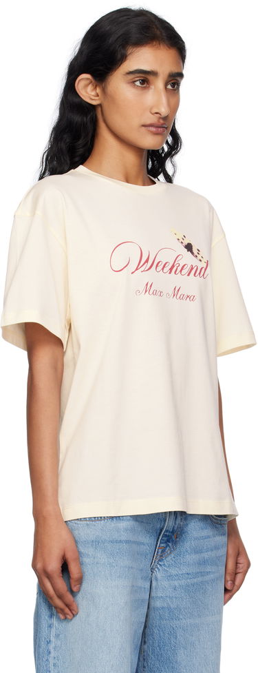 Тениска Max Mara Weekend Max Mara Radura T-Shirt Розово | 2515971032600, 4