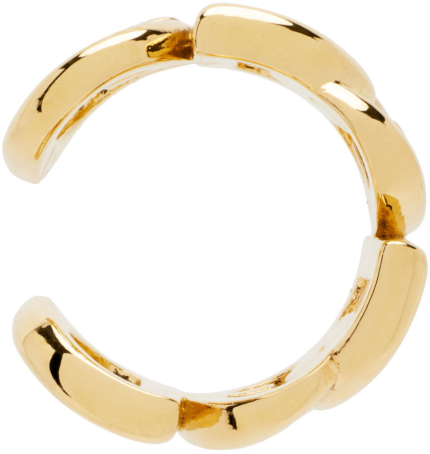 Обеци Dolce & Gabbana Gold 'DG' Logo Single Ear Cuff Металик | WEP6L5 W1111, 0
