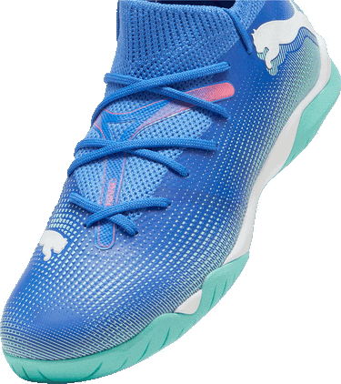 Кецове и обувки Puma FUTURE 7 MATCH IT + Mid Jr Синьо | 107947-01, 1
