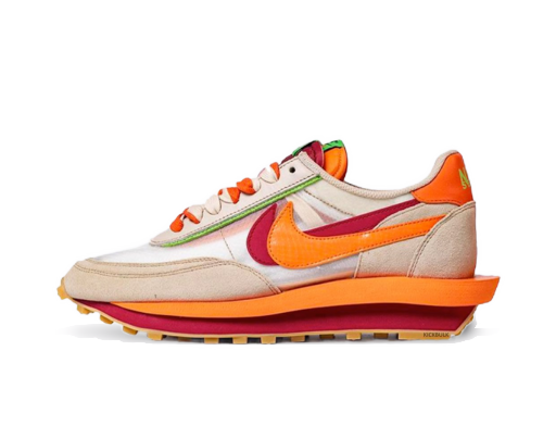 Кецове и обувки Nike Sacai x Clot x LDWaffle "Net Orange Blaze" Оранжево
 | DH1347-100