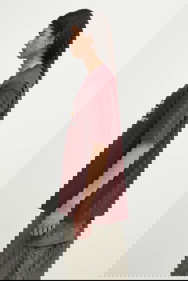 Тениска Carhartt WIP S/S Schooling Heart T-Shirt Бургунди | I035455.33KXX, 1