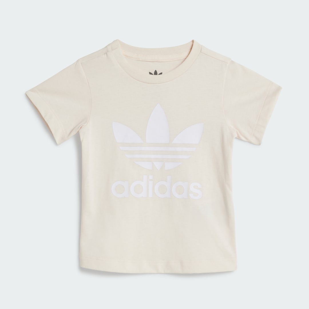 Тениска adidas Performance Trefoil Tee Бежово | IR6804, 0