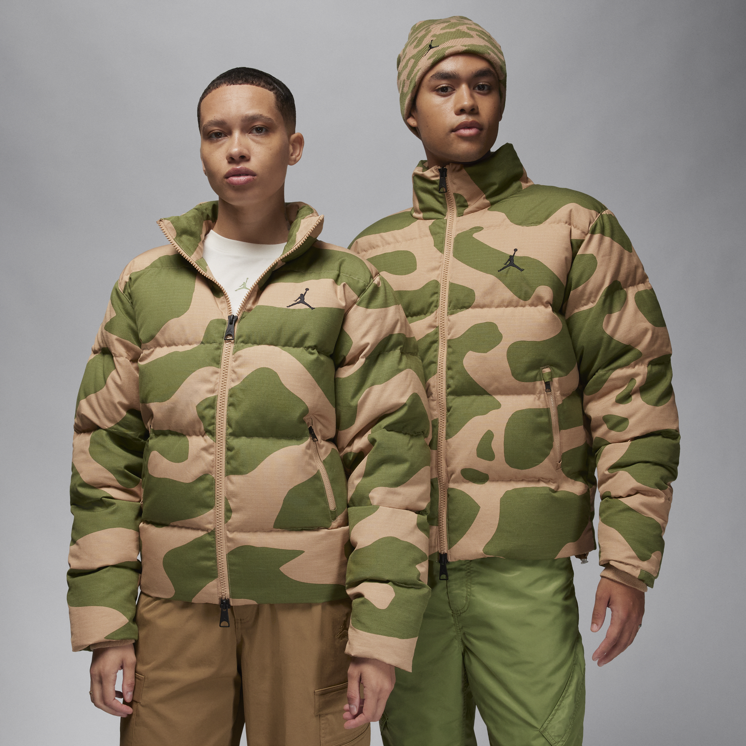 Пухо яке Jordan Flight Heritage Down Jacket Бежово | FB6988-200, 0