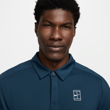 Поло тениска Nike NikeCourt Dri-FIT Advantage Tennis Polo Shirt Синьо | FZ6907-478, 2