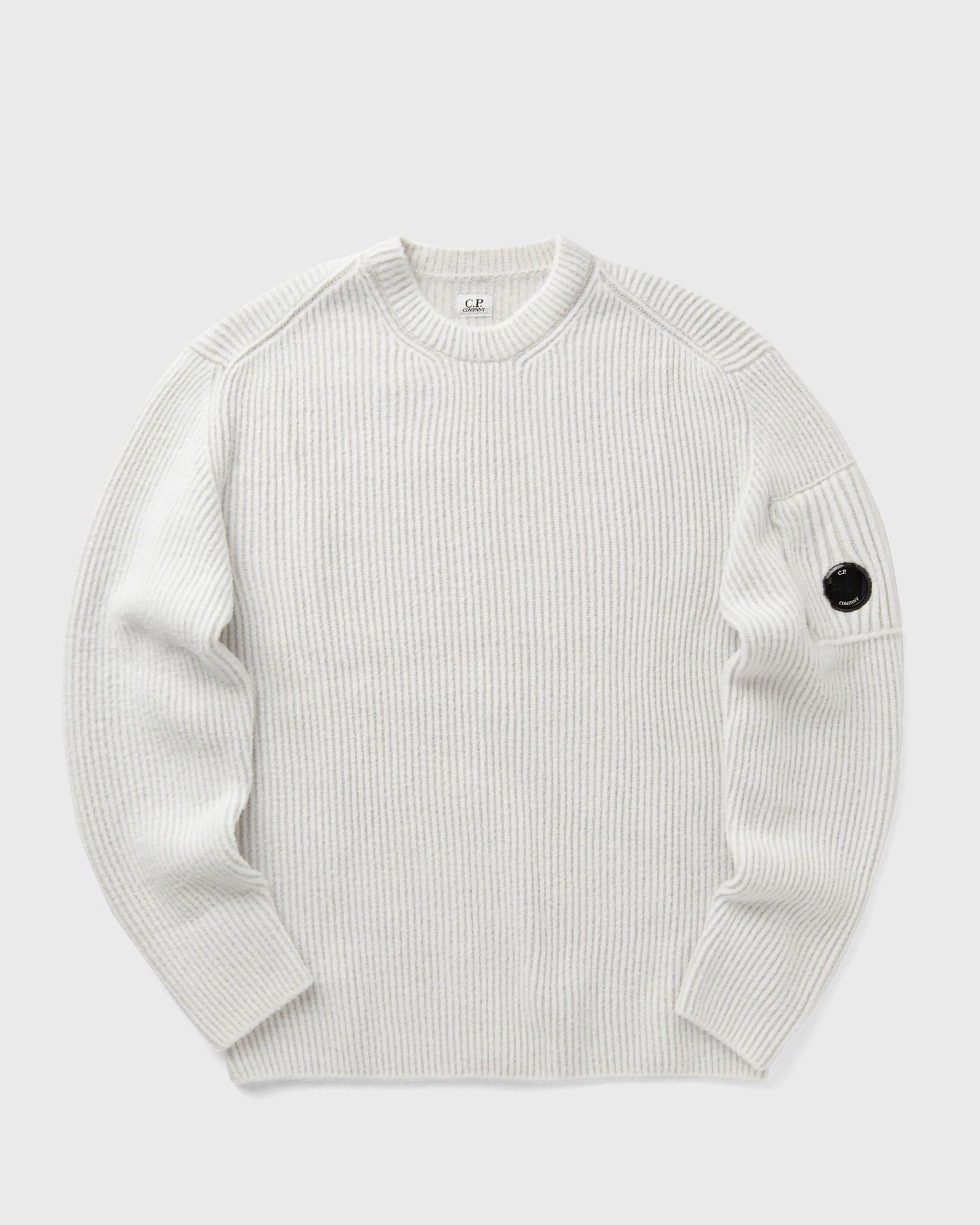 Пуловер C.P. Company Fleece Knit Crewneck Pullover Бяло | 17CMKN212A006170A-M12, 0
