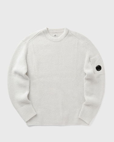 Пуловер C.P. Company Fleece Knit Crewneck Pullover Бяло | 17CMKN212A006170A-M12, 0