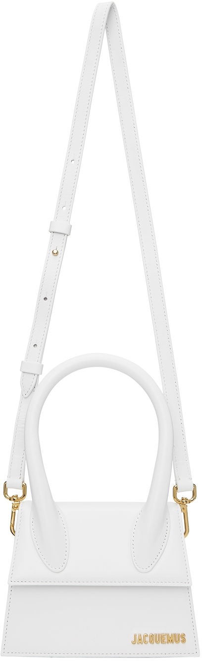 Чанта през рамо Jacquemus La Montagne 'Le Chiquito Moyen' Bag Бяло | 213BA002-3000, 0