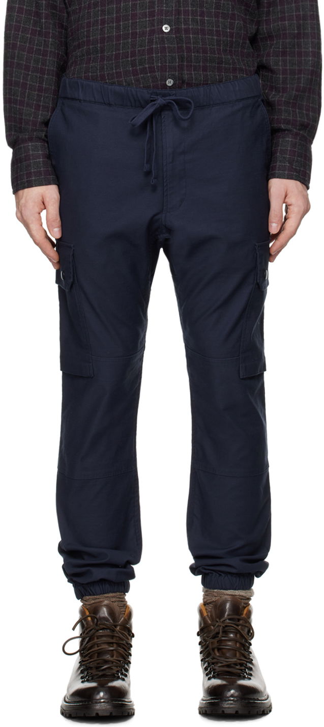 Карго панталони BEAMS BEAMS PLUS Gym Cargo Pants Тъмно синьо | 3824-0070-139, 0
