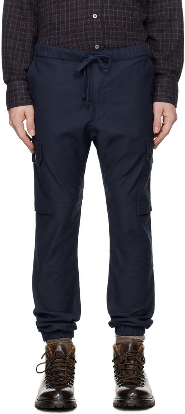 Карго панталони BEAMS BEAMS PLUS Gym Cargo Pants Тъмно синьо | 3824-0070-139, 0