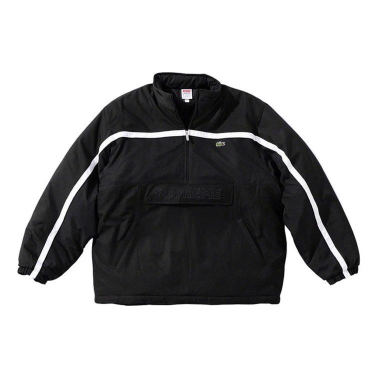 Ветровка Supreme Half Zip Puffy Pullover Черно | SUP-FW19-544, 0